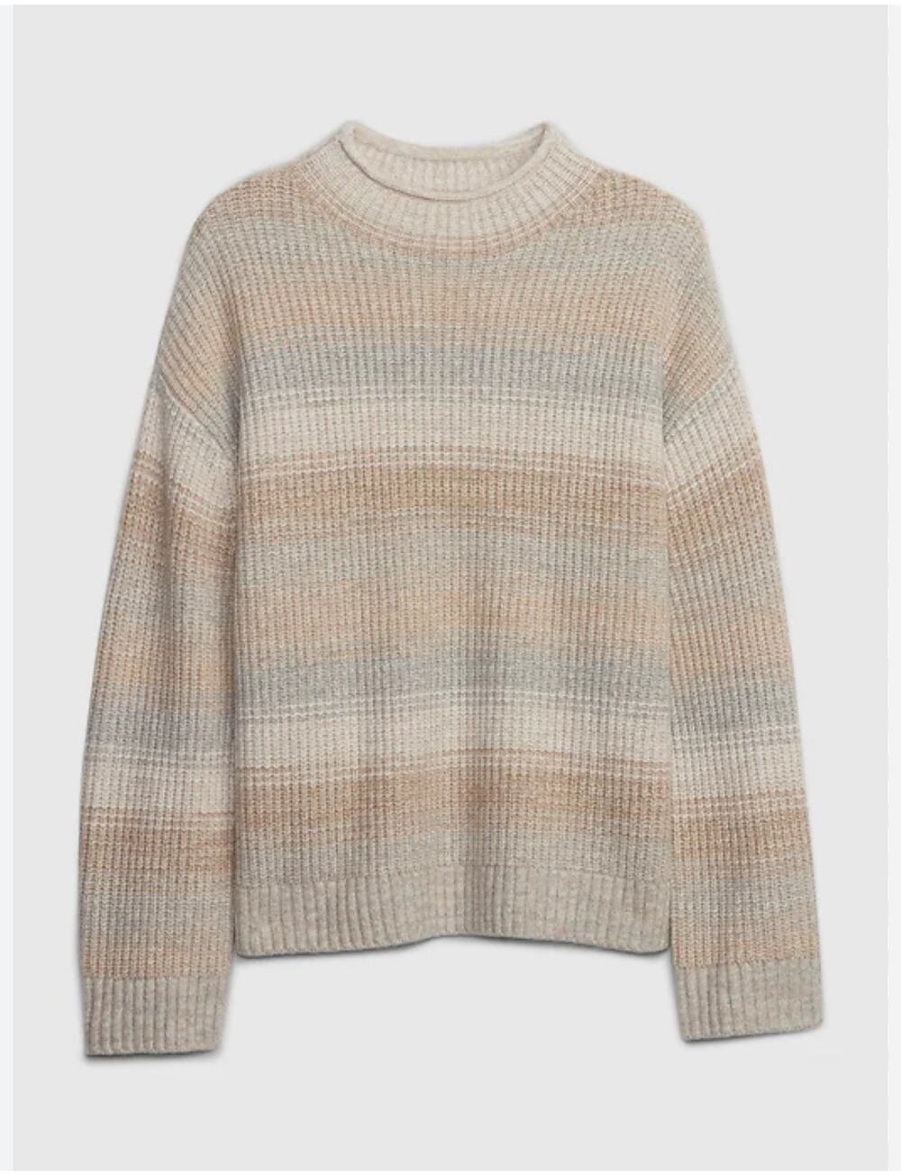 Gap Cashsoft Funnel Neck Oversized Sweater
